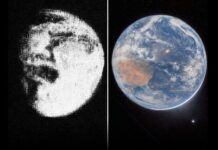 First photo of earth captured from space in 1946