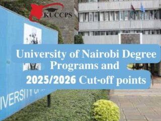 𝐔𝐧𝐢𝐯𝐞𝐫𝐬𝐢𝐭𝐲 of Nairobi 𝐃𝐞𝐠𝐫𝐞𝐞 𝐏𝐫𝐨𝐠𝐫𝐚𝐦𝐬 𝐚𝐧𝐝 2025/2026 𝐂𝐮𝐭-𝐨𝐟𝐟 𝐩𝐨𝐢𝐧𝐭𝐬
