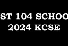 Top 104 best schools in 2024 KCSE