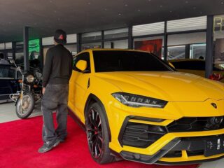 Forex Trader Sammyboy Kenya buys LAMBORGHINI URUS(Photos)
