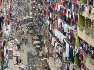 Estates where the poor people live in Nairobi, including slums